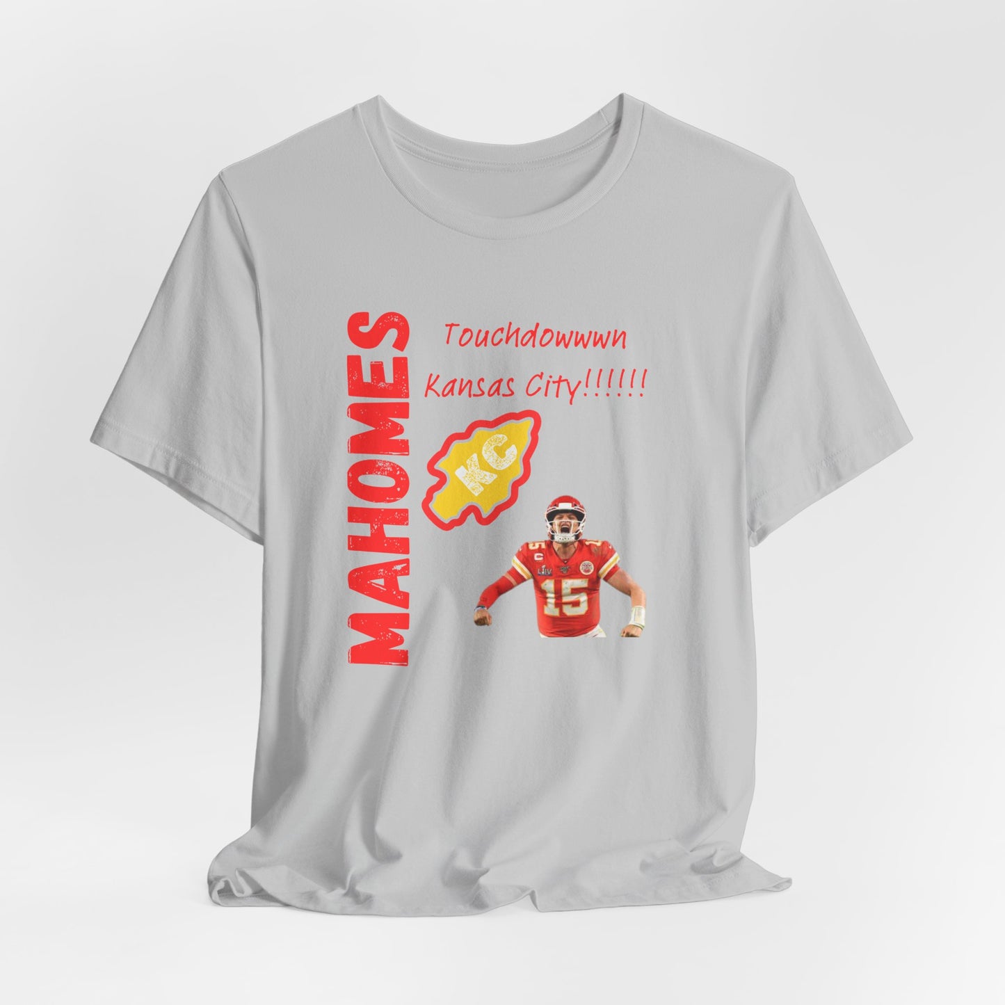 Kansas City Mahomes Touchdown Tee - Unisex Jersey Short Sleeve Shirt