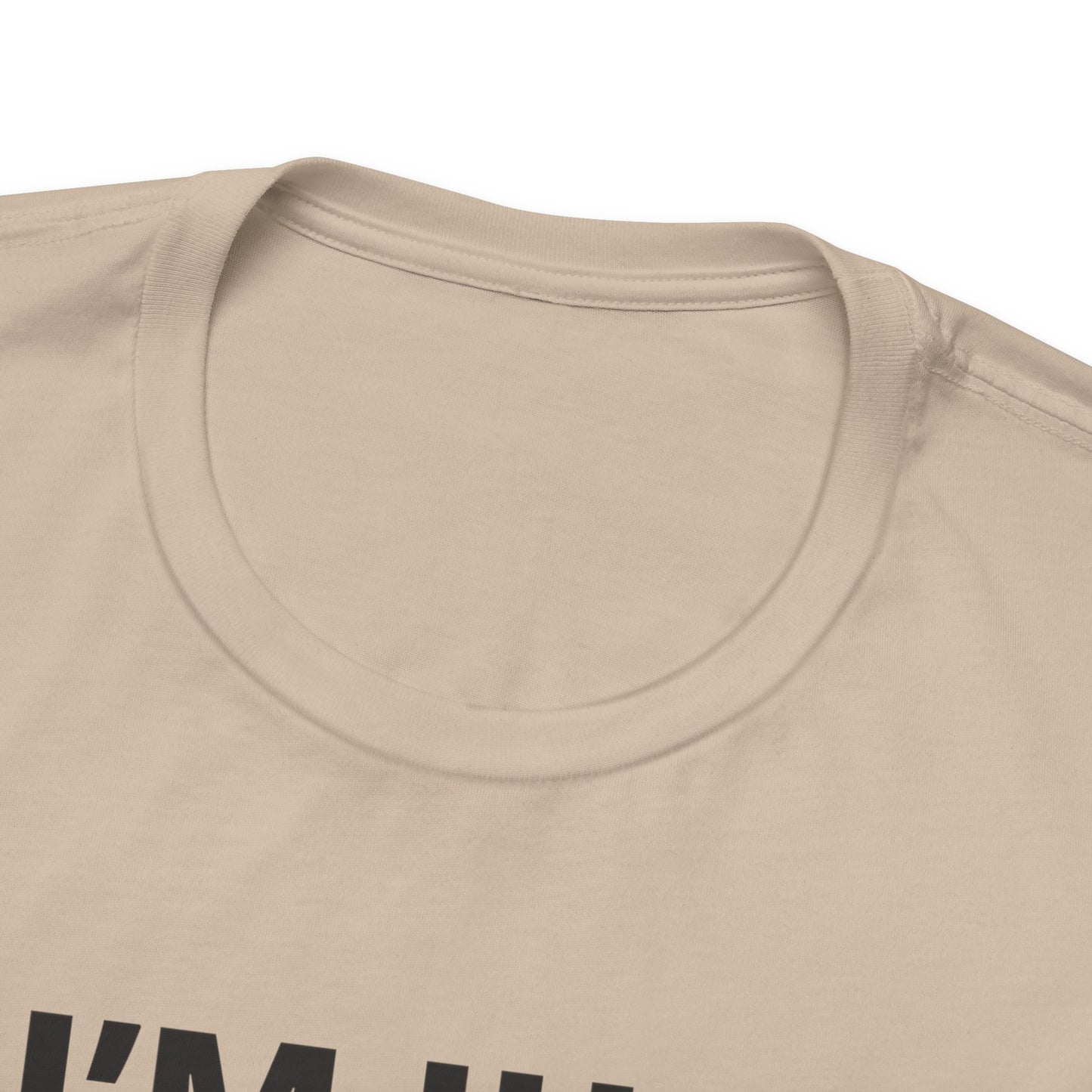 Funny Holiday Tee - 'I’m Just Here for the Alcohol and Eggnog' Unisex Jersey Short Sleeve Shirt