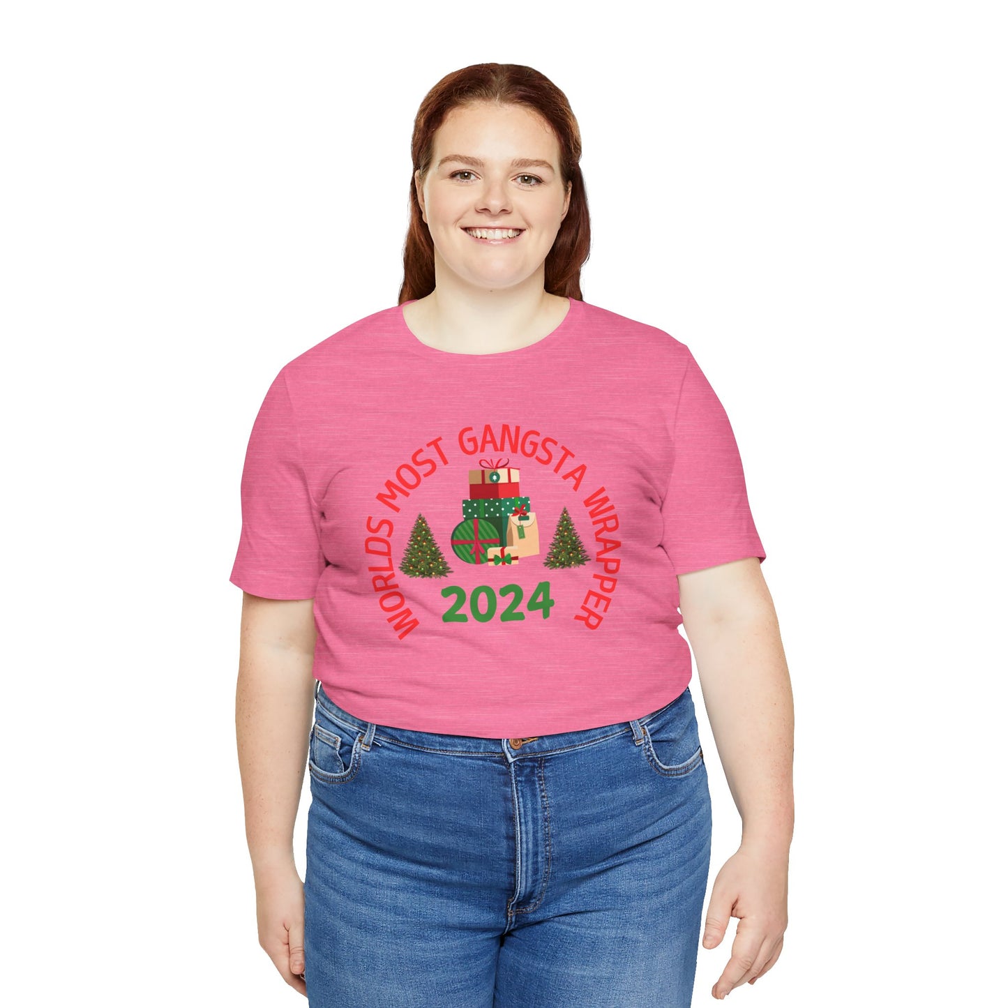 World's Most Gangsta Wrappers Unisex T-Shirt - Fun Holiday Tee 2024