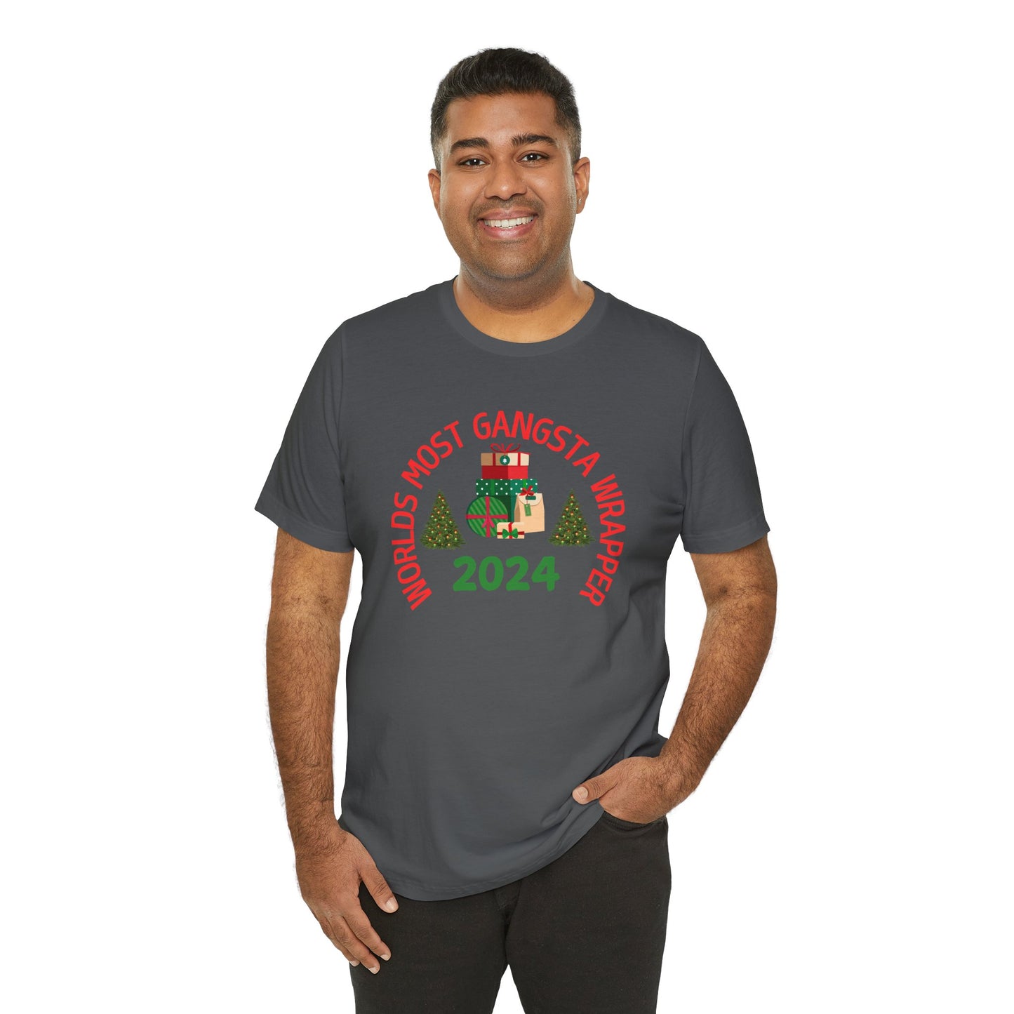 World's Most Gangsta Wrappers Unisex T-Shirt - Fun Holiday Tee 2024