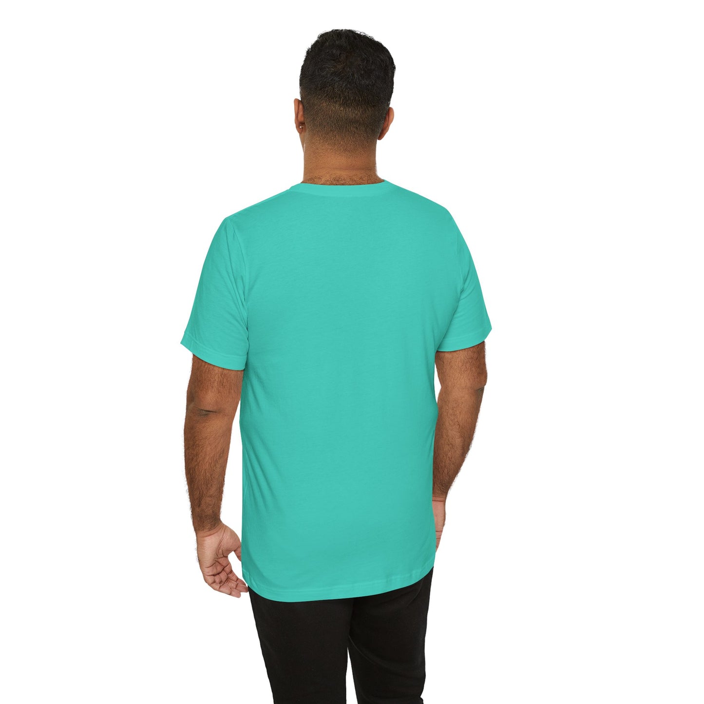 Funny Holiday Tee - 'I’m Just Here for the Alcohol and Eggnog' Unisex Jersey Short Sleeve Shirt