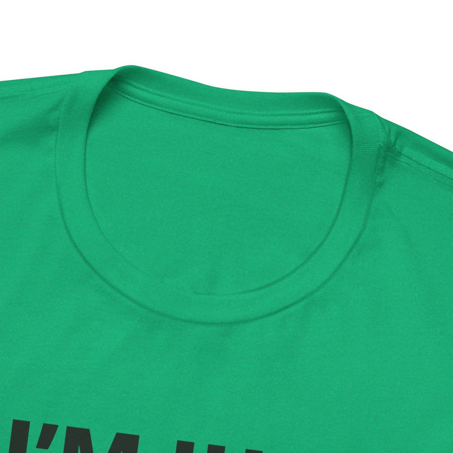 Funny Holiday Tee - 'I’m Just Here for the Alcohol and Eggnog' Unisex Jersey Short Sleeve Shirt