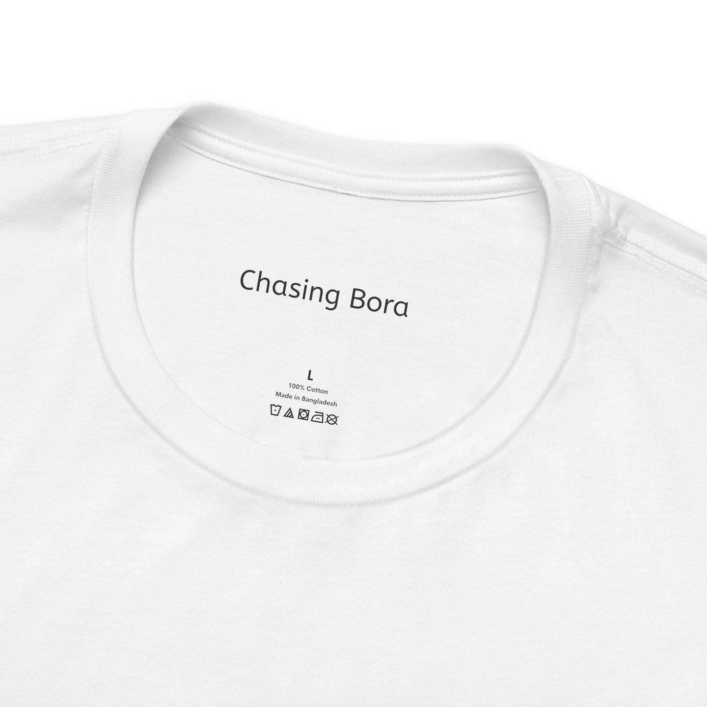 Funny Unisex Jersey Tee - "No Balls in Women's Stalls"