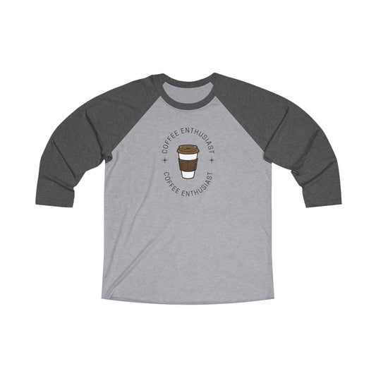 Coffee Enthusiast Unisex baseball tee