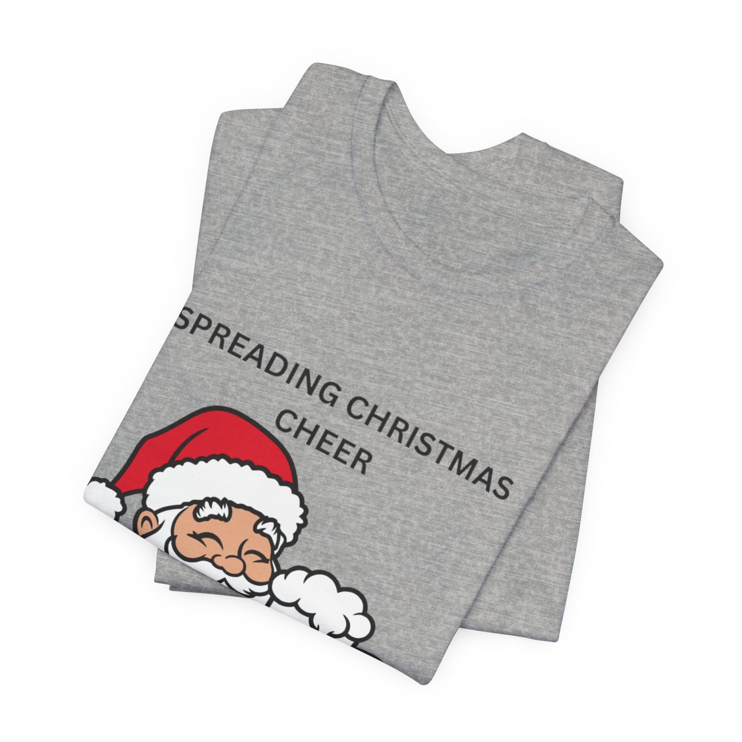 Funny Christmas Tee - Spreading Christmas Cheer Drinking All the Beer