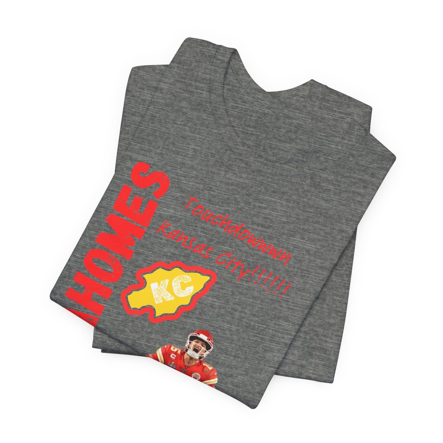 Kansas City Mahomes Touchdown Tee - Unisex Jersey Short Sleeve Shirt