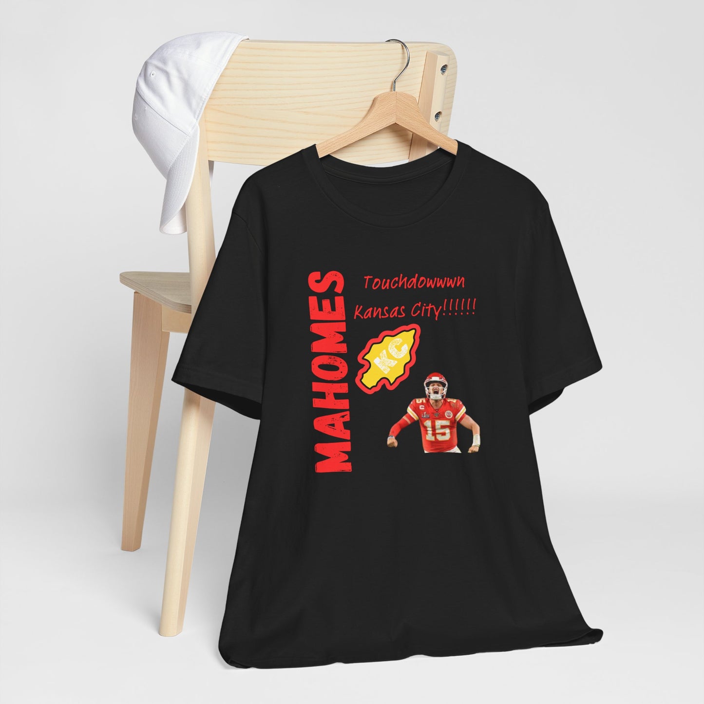 Kansas City Mahomes Touchdown Tee - Unisex Jersey Short Sleeve Shirt