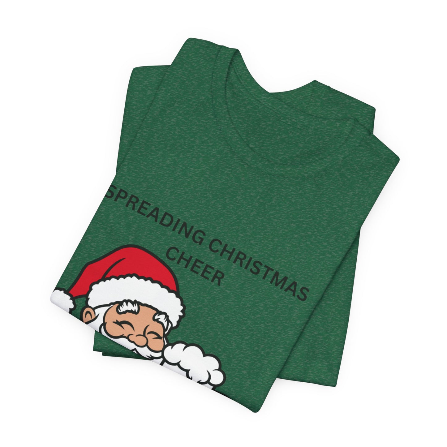 Funny Christmas Tee - Spreading Christmas Cheer Drinking All the Beer