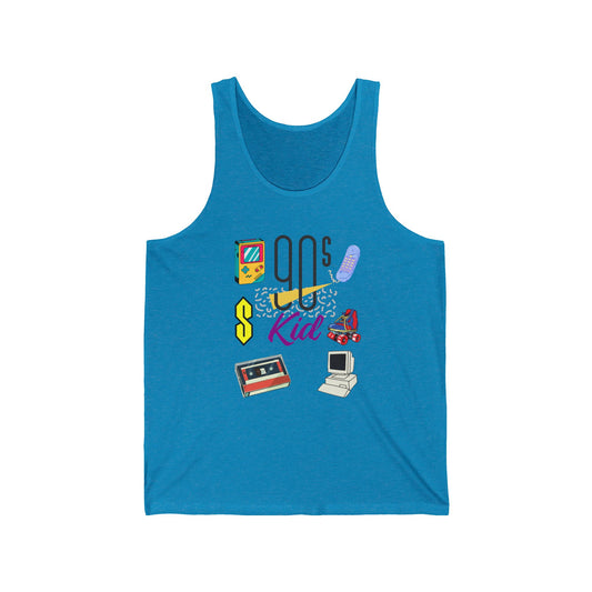 90s Unisex Jersey Tank – '90s Kid Design