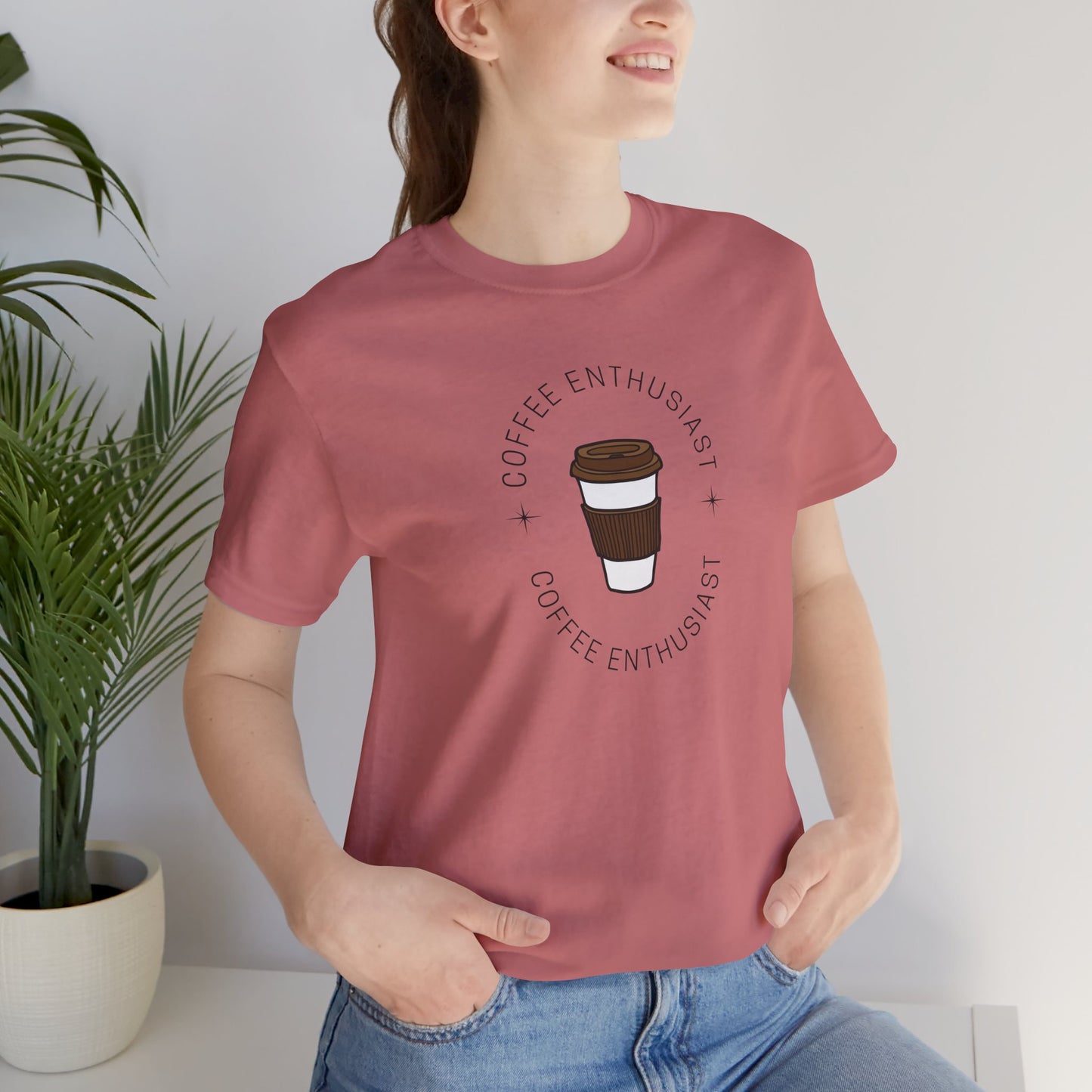 Coffee Enthusiast Short Sleeve Tee