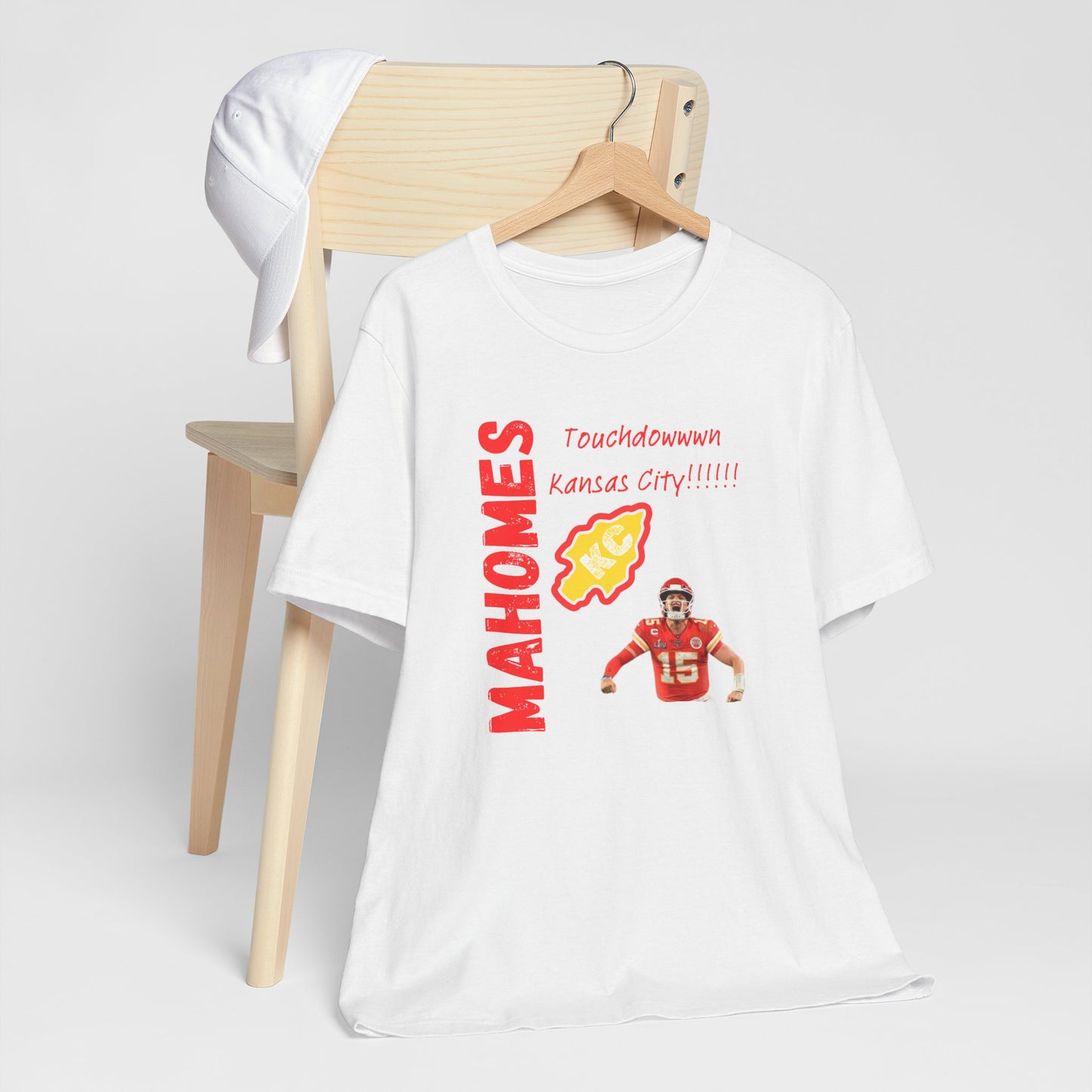 Kansas City Mahomes Touchdown Tee - Unisex Jersey Short Sleeve Shirt