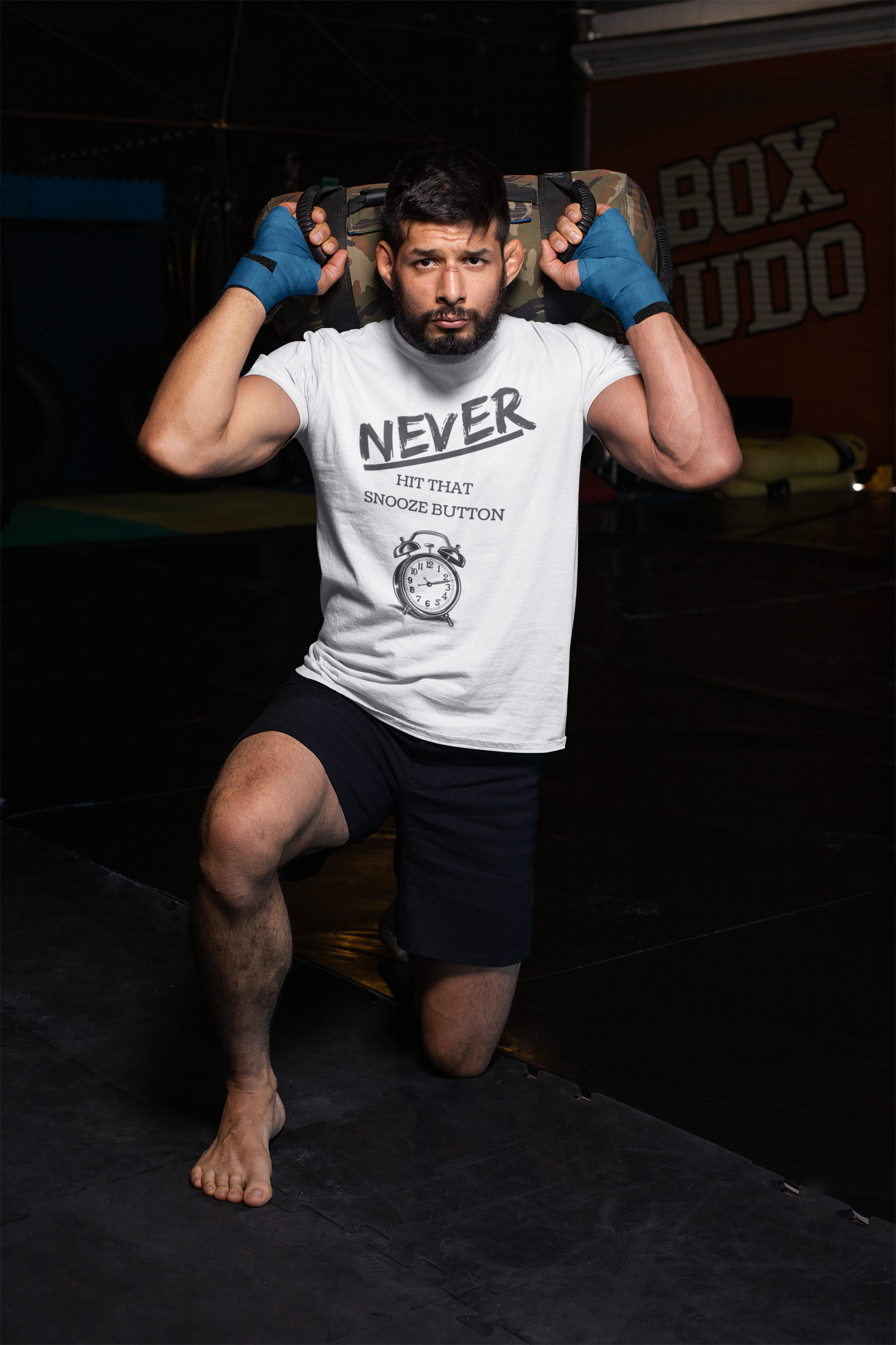 Never Hit Snooze Button Unisex Tee - Motivational Short Sleeve Shirt for Early Risers