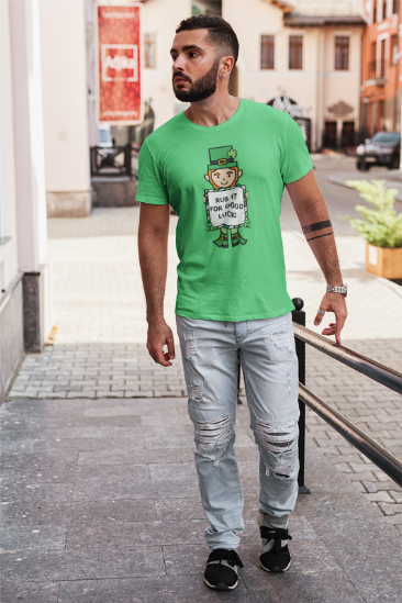 Lucky Leprechaun Short Sleeve Tee - Great for St. Patrick's Day