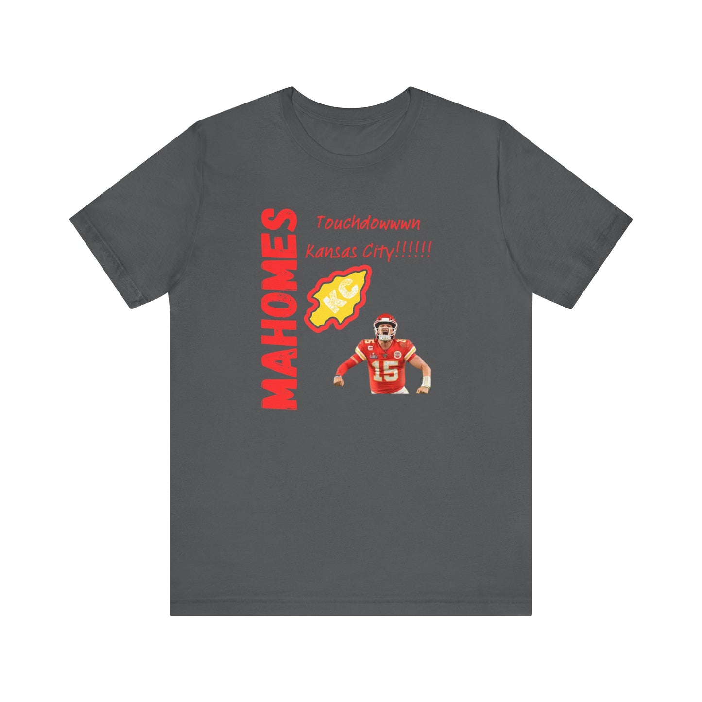 Kansas City Mahomes Touchdown Tee - Unisex Jersey Short Sleeve Shirt