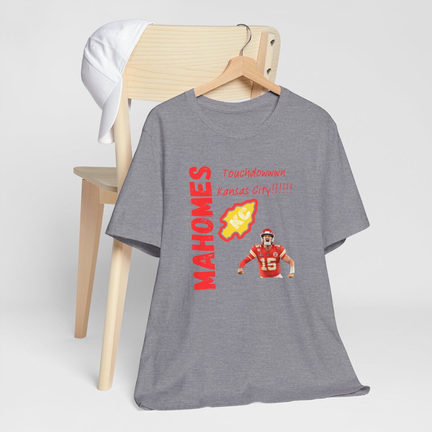 Kansas City Mahomes Touchdown Tee - Unisex Jersey Short Sleeve Shirt
