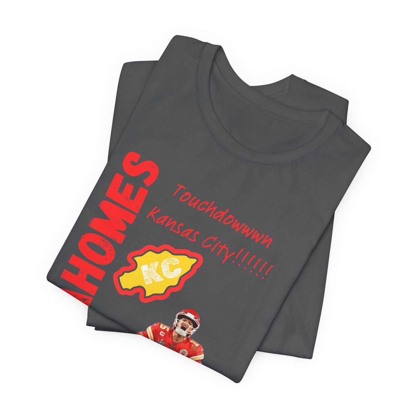 Kansas City Mahomes Touchdown Tee - Unisex Jersey Short Sleeve Shirt