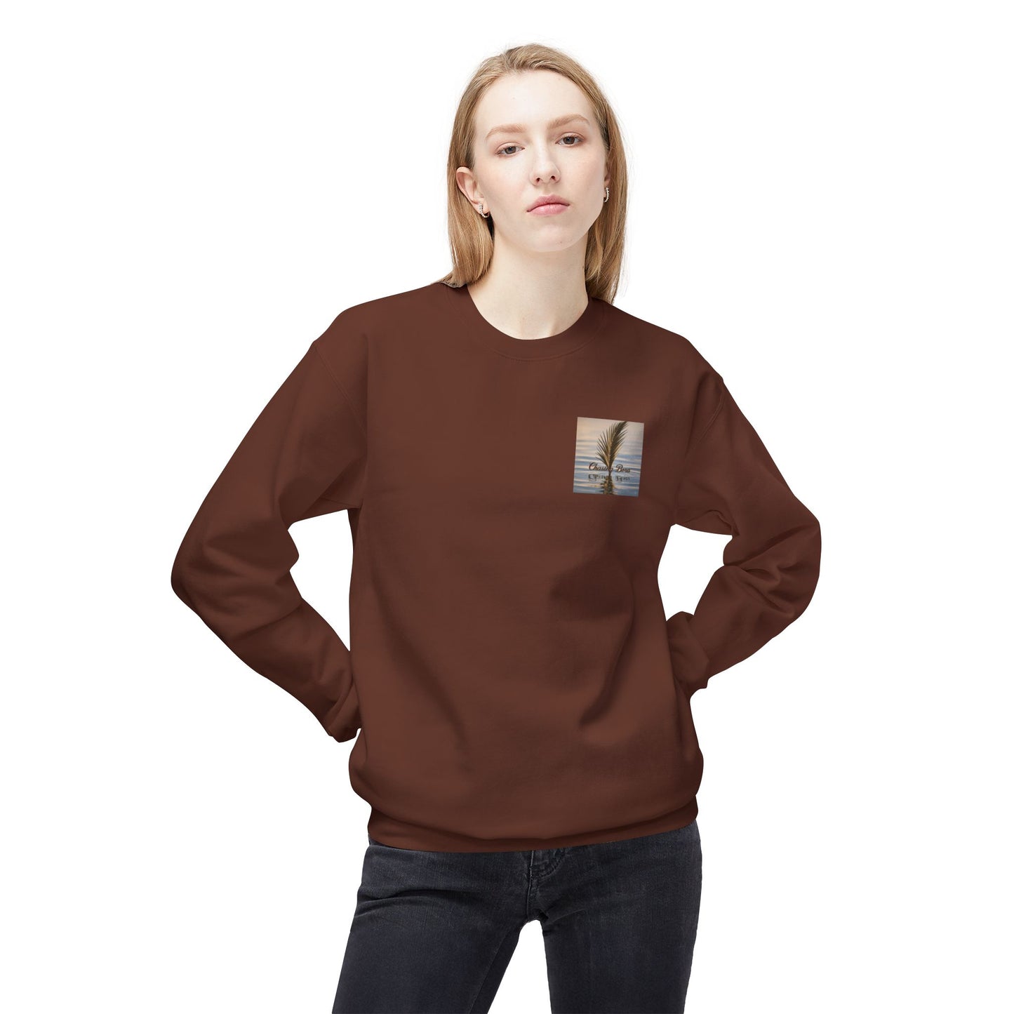Chasing Bora Fleece Crewneck Sweatshirt