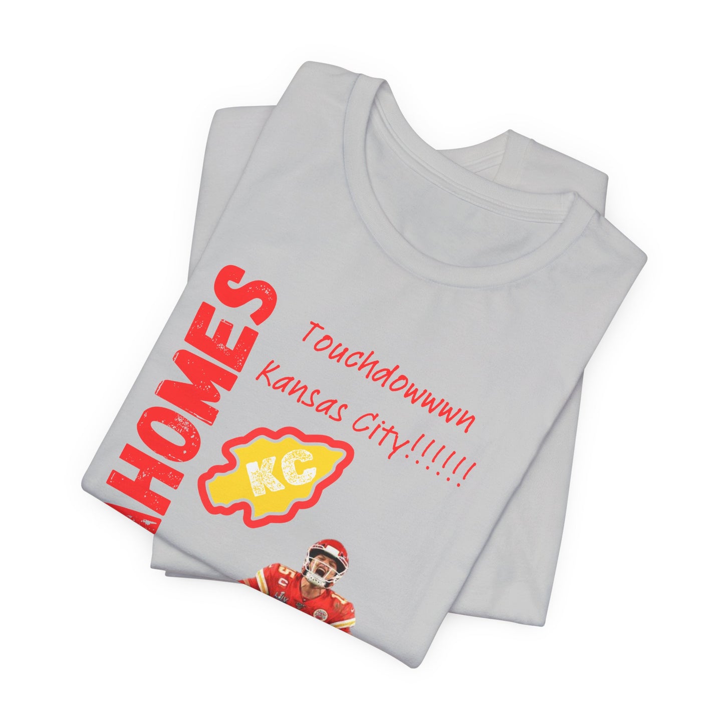 Kansas City Mahomes Touchdown Tee - Unisex Jersey Short Sleeve Shirt