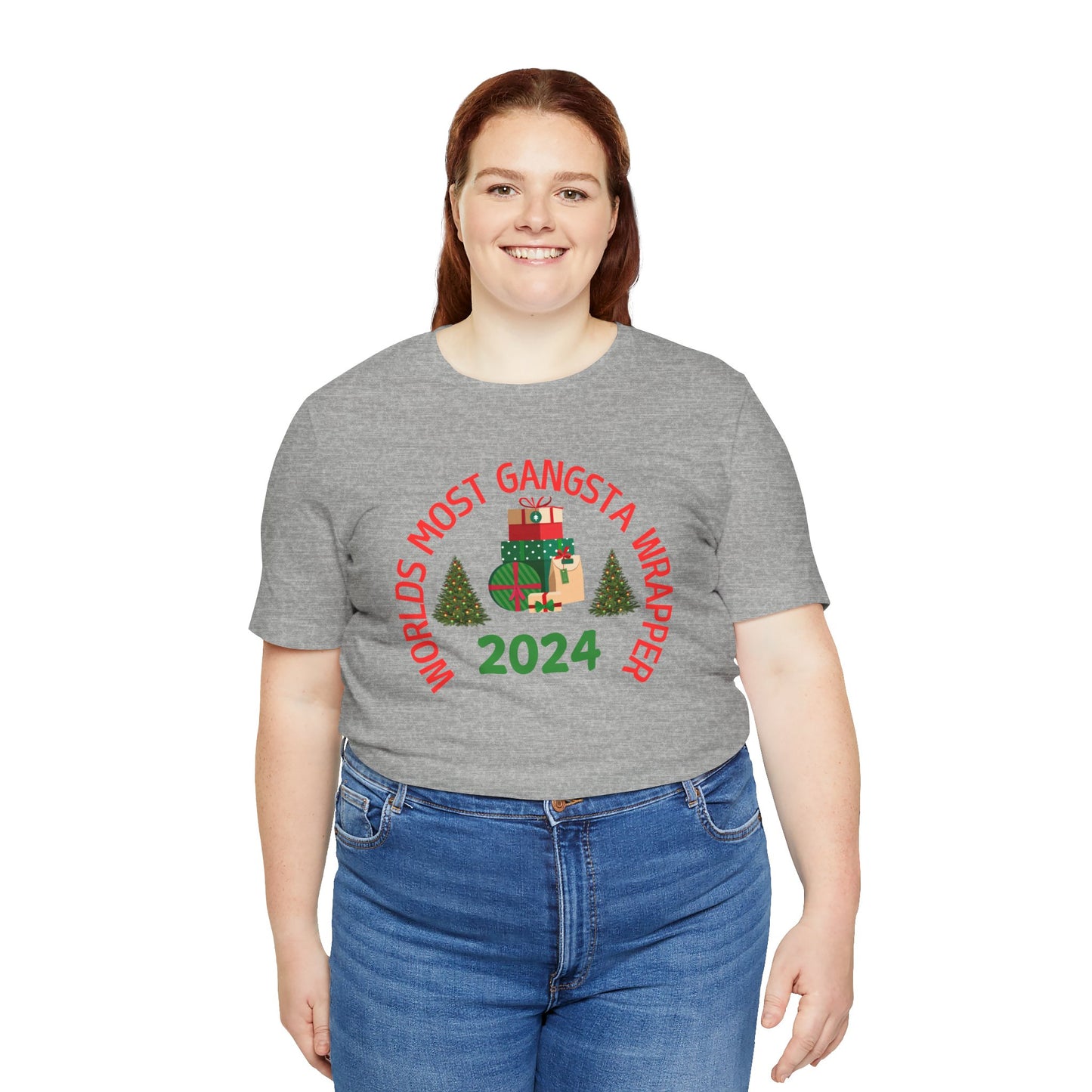 World's Most Gangsta Wrappers Unisex T-Shirt - Fun Holiday Tee 2024