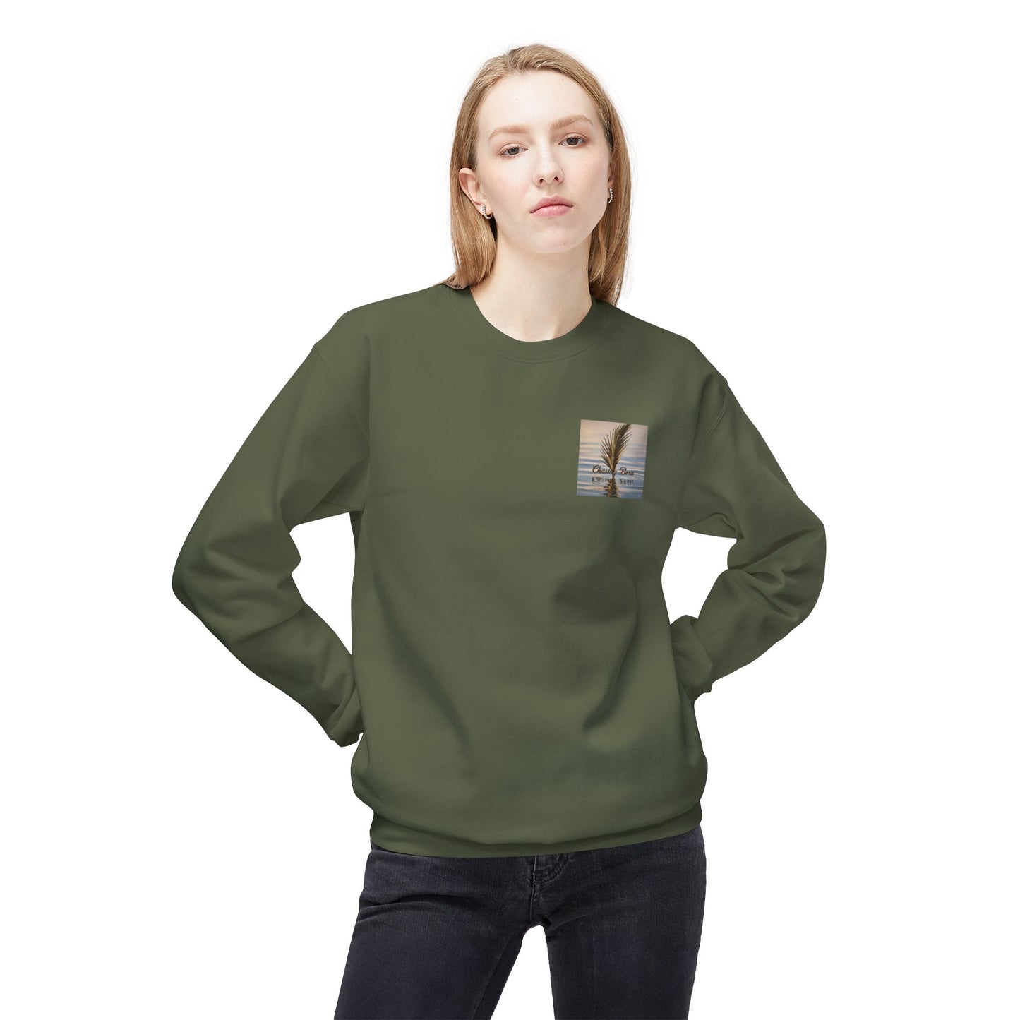 Chasing Bora Fleece Crewneck Sweatshirt