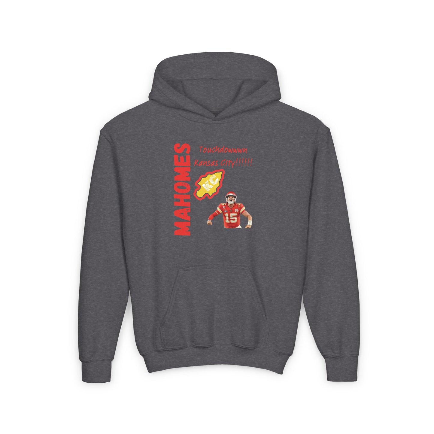 Youth Mahomes KC Hoodie - Perfect for Football Fans!
