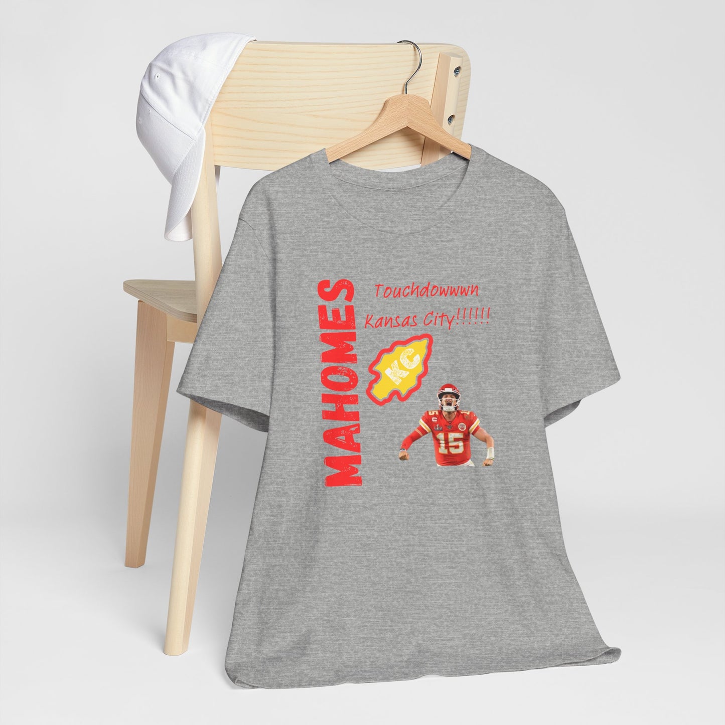 Kansas City Mahomes Touchdown Tee - Unisex Jersey Short Sleeve Shirt